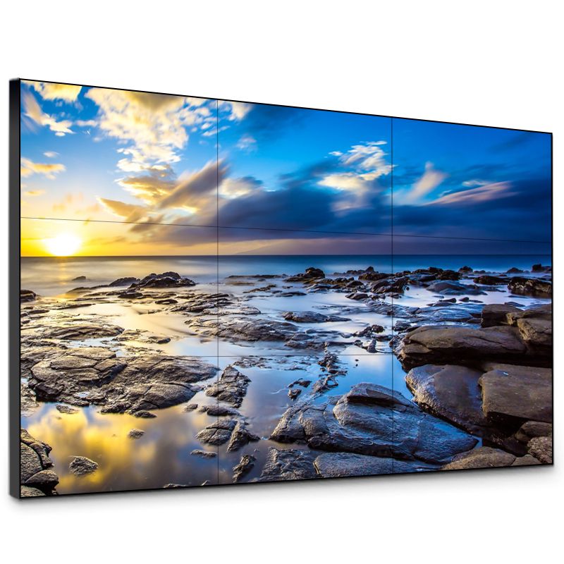 西英京东方原装屏49寸3.9MM液晶拼接屏幕无缝超窄边LG55寸大屏49寸监控电视墙